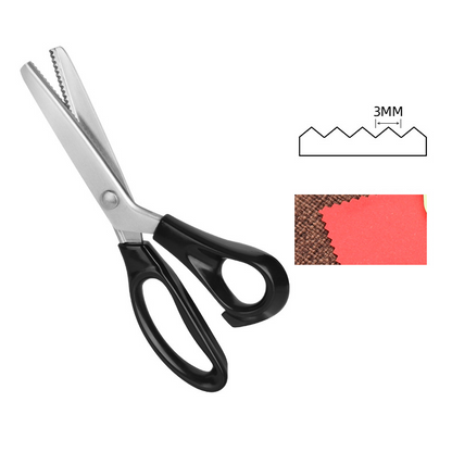 🔥✨【Αγοράστε 1 και πάρτε 1 δωρεάν】🔥✂️ Ψαλίδι ροζέ για υφάσματα, διαθέσιμο σε 5 μεγέθη.