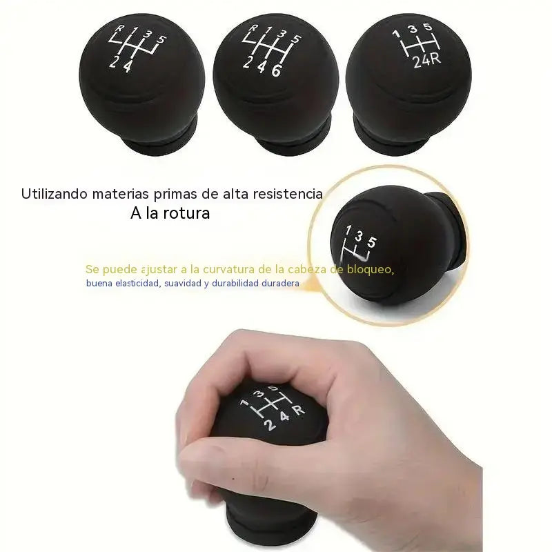 5 τεμάχια €25 ✨ Δώστε στο αυτοκίνητό σας μια νέα εμφάνιση με αυτό το κάλυμμα λεβιέ ταχυτήτων από σιλικόνη 🚘