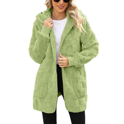 ☃️Ograničeni popust 39 %❄️【Kupi 1 i dobiješ 1 gratis】[S-5XL]🌸Nova zimska sezona: Ženska casual jakna s kariranim flisom