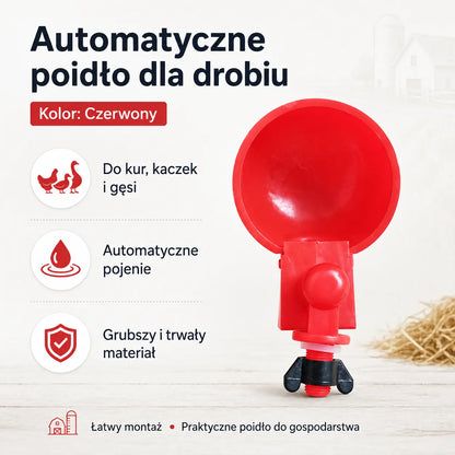 🔥🐔【Kup 5, otrzymaj 5 gratis】【10 szt.】Automatyczna miska do picia dla drobiu