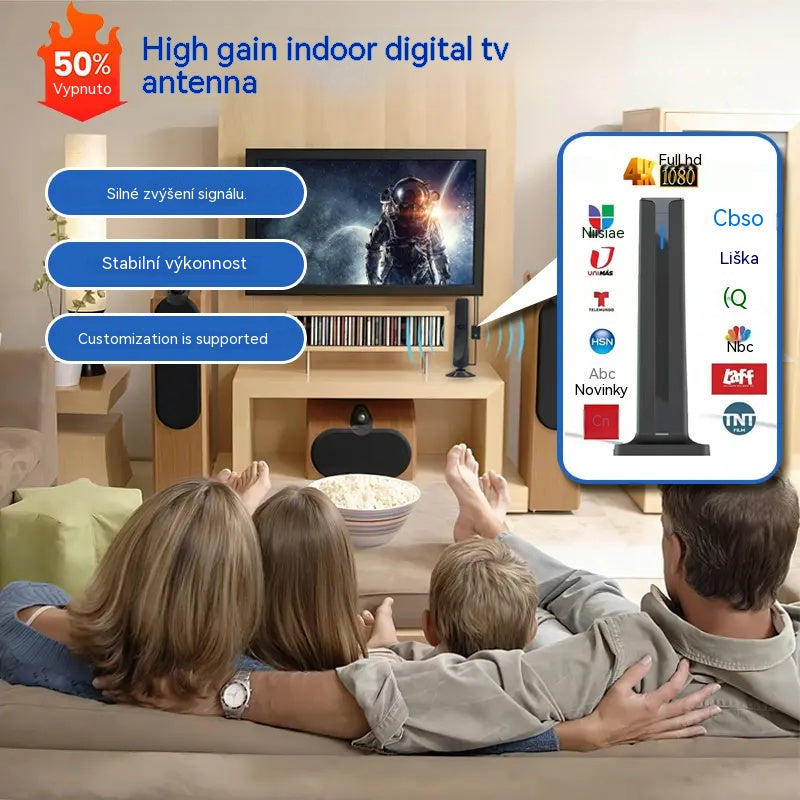 🔥Vnitřní HD digitální televizní přijímač🌐