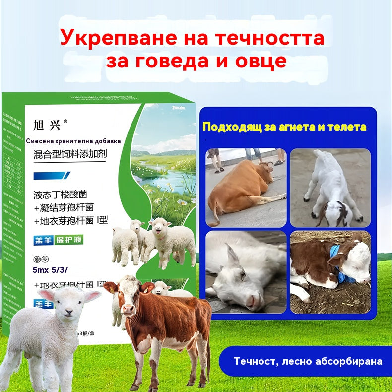 🐂【Купете 1, вземете 1 безплатно】🐏 Специализирана защитна течност за агнета и телета – Защита на храносмилателната система. (2 кутии)