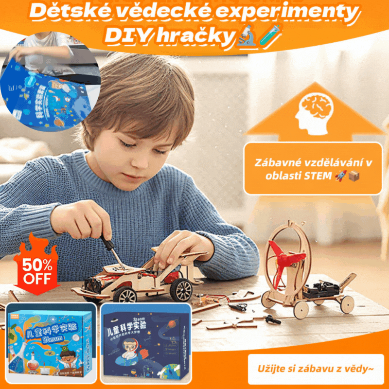 🧩 Juguetes tecnológicos creativos de bricolaje: construye y aprende con componentes electrónicos, educación STEM divertida para niños 🚀📦🧩