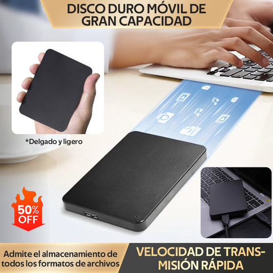 💻 SSD de almacenamiento móvil de gran capacidad de 20 TB para datos de estudio y negocios