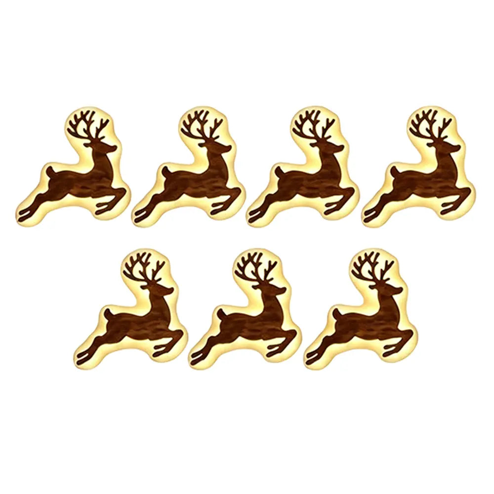 🎄✨Φωτιζόμενη ξύλινη χριστουγεννιάτικη φιγούρα τοίχου