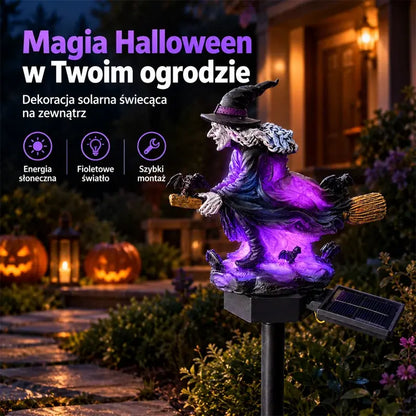 Światła Ogrodowe Czarownic, Kreatywne Dekoracje Ogrodowe na Halloween