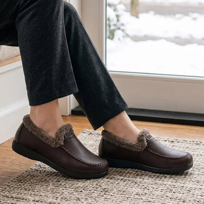 【35-40】Nowe damskie buty zimowe dla mam – wodoodporne, antypoślizgowe, wsuwane, uniwersalne, casualowe, ocieplane