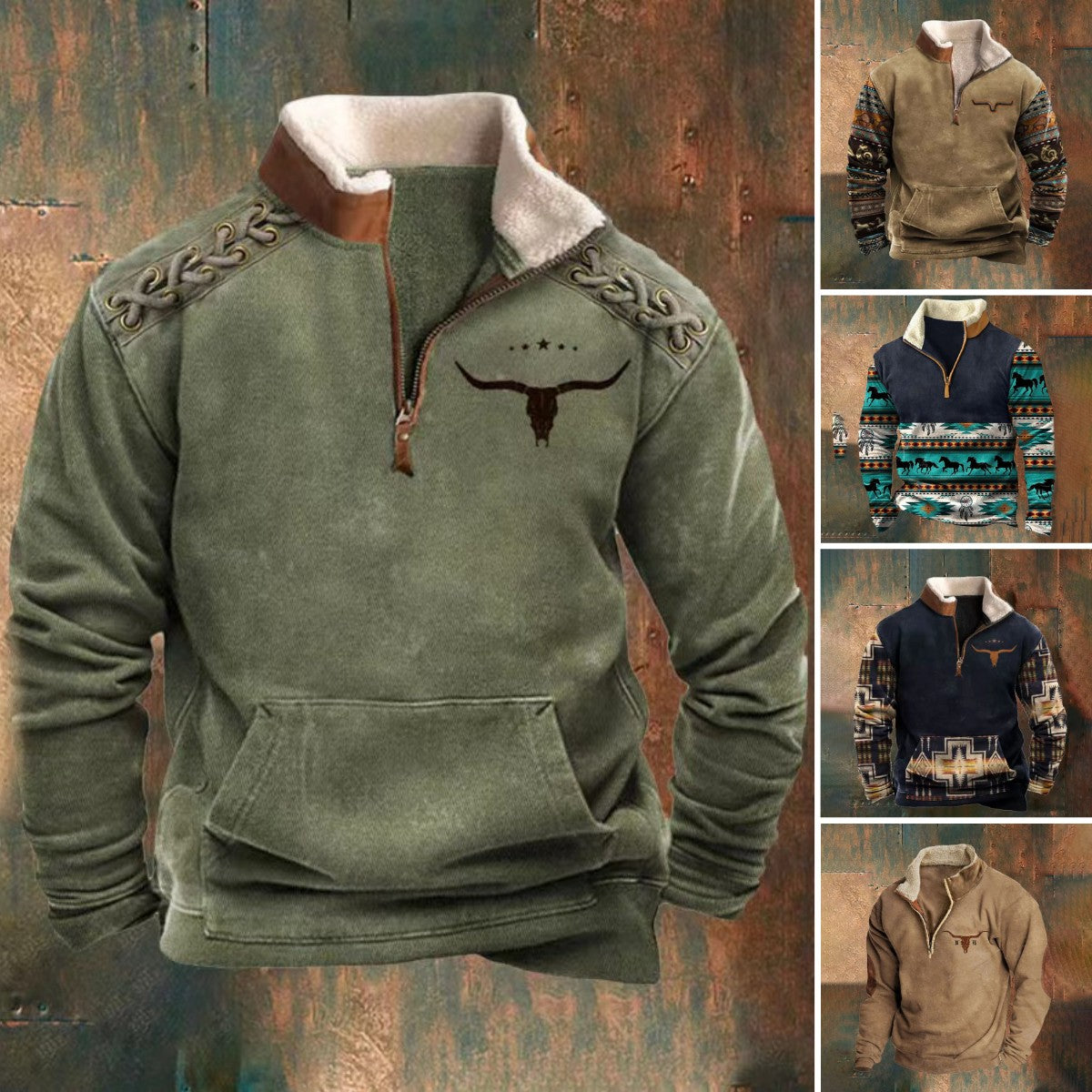 😎🔥【S-5XL】Pánská ultrateplá mikina s kapucí | Stylový 3D design | Pohodlná volba na podzim a zimu