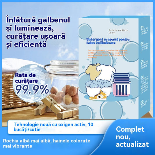 🎁【Compra 2 y obtén 1 gratis】Limpiador multiusos para ropa, cocina y lavadora