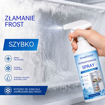 🔥【2 butelki za 99 zł】❄️ Nowy spray do odmrażania 2026 🧡 Szybko usuwa lód z zamrażarki