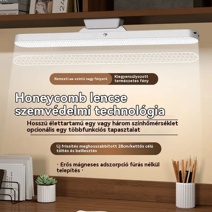 💡Mágneses falilámpa többfunkciós használatra – éjjeli lámpa, olvasólámpa és asztali lámpa egyben!