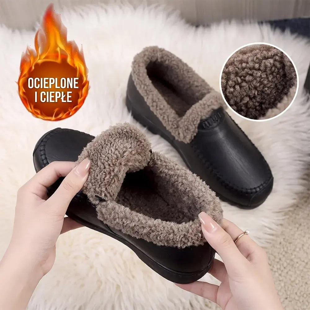 【35-40】Nowe damskie buty zimowe dla mam – wodoodporne, antypoślizgowe, wsuwane, uniwersalne, casualowe, ocieplane
