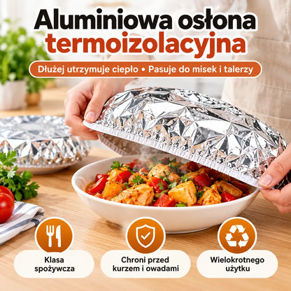 📢📢 RABAT 50%!⏰【💥【50 sztuk】 ——99 zł】 Pokrywa izolacyjna z folii aluminiowej