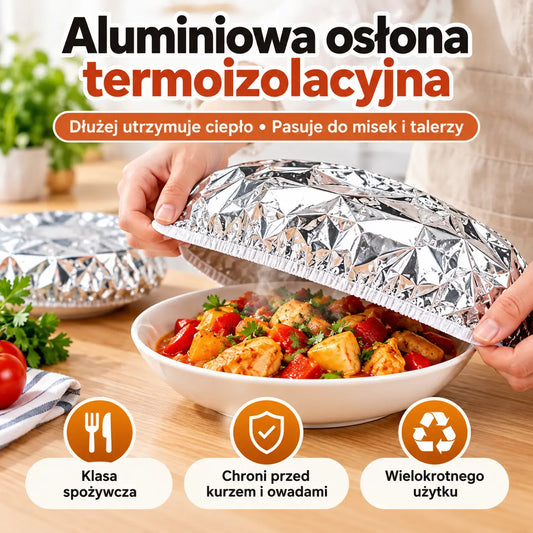 📢📢 RABAT 50%!⏰【💥【50 sztuk】 ——99 zł】 Pokrywa izolacyjna z folii aluminiowej
