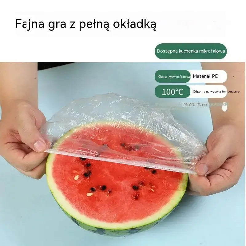 ⏳50% zniżki🔥Im więcej kupisz, tym więcej zaoszczędzisz🎁Jednorazowe, elastyczne pokrowce na żywność, odpowiednie na miski i talerze