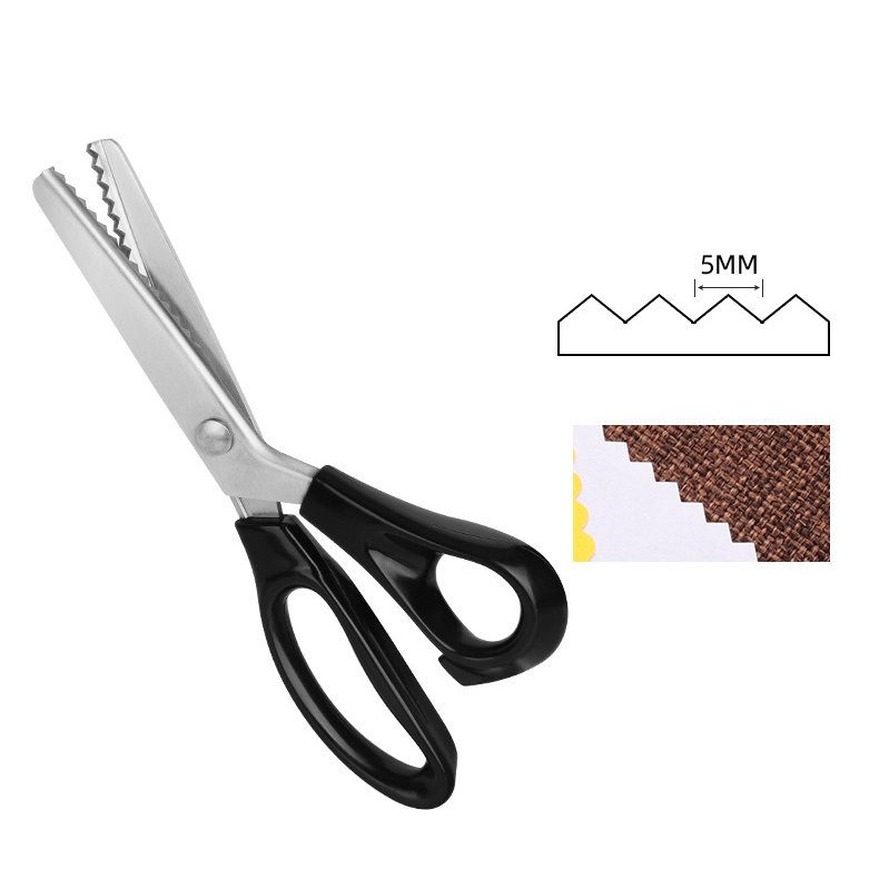 🔥✨【Αγοράστε 1 και πάρτε 1 δωρεάν】🔥✂️ Ψαλίδι ροζέ για υφάσματα, διαθέσιμο σε 5 μεγέθη.