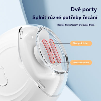 💅 Kúpte 1 kus a získajte 1 zadarmo! ✨ Automatický pilník na nechty (1 kus), pre bezpečnú a šetrnú starostlivosť o nechty, nastaviteľný pre rôzne typy a hrúbky nechtov.👶🔧