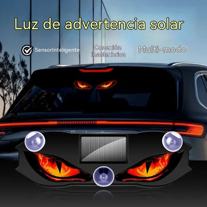 🚗👀 Solarno LED svjetlo za upozorenje za automobil | Privlači svu pažnju i poboljšava sigurnost vožnje: Bežično, s automatskim prepoznavanjem i univerzalnom aplikacijom ✨