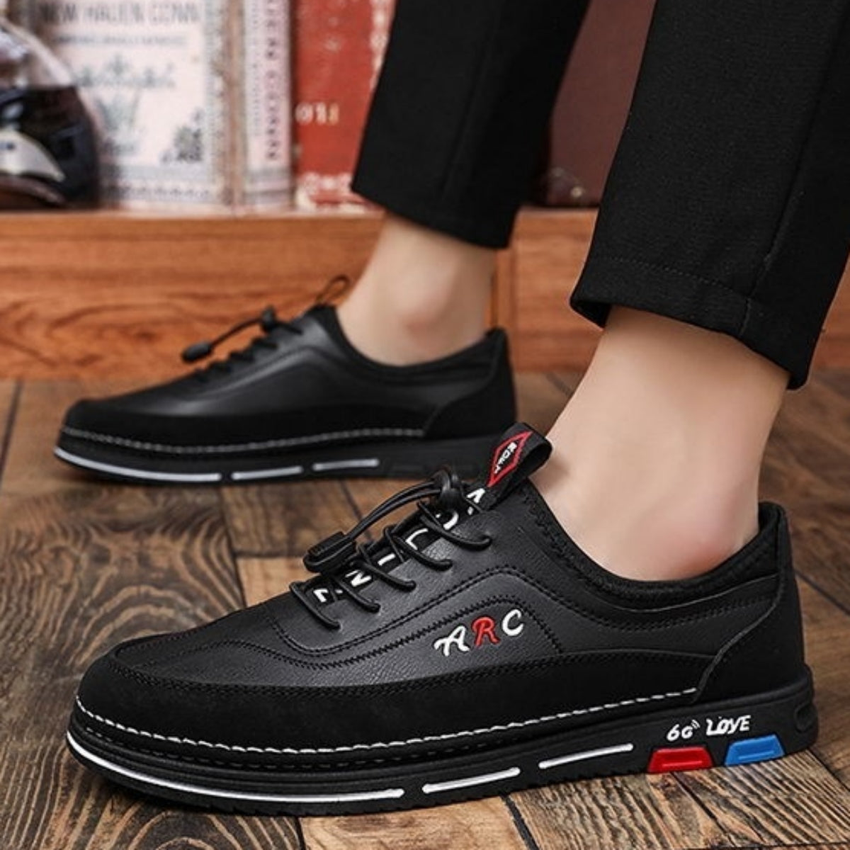 💯🔥【39–48】【Koupíš 1, dostaneš 1 zdarma】Pánské kožené casual business boty – voděodolné, odolné proti skvrnám, s měkkou podrážkou pro pohodlné nošení