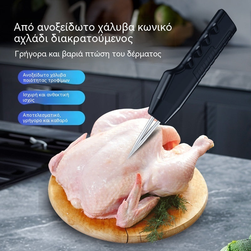 💥🔥 Φορητή και επαναφορτιζόμενη ηλεκτρική αποτριχωτική μηχανή για πουλερικά 🦆🐓🐖 Αδιάβροχη, μπορεί να χρησιμοποιηθεί σε όλα τα είδη πουλερικών με τρίχωμα