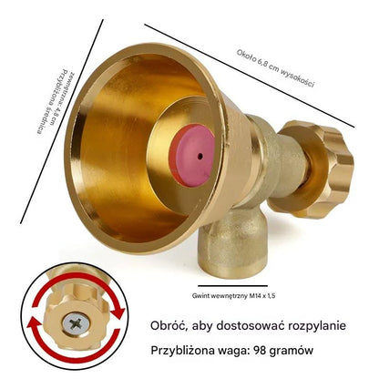 💦🔥【2 sztuka, 99 zl】Specjalna oferta ograniczona czasowo🔥Mosiężna dysza opryskiwacza rolniczego z regulowaną dyszą 🌾