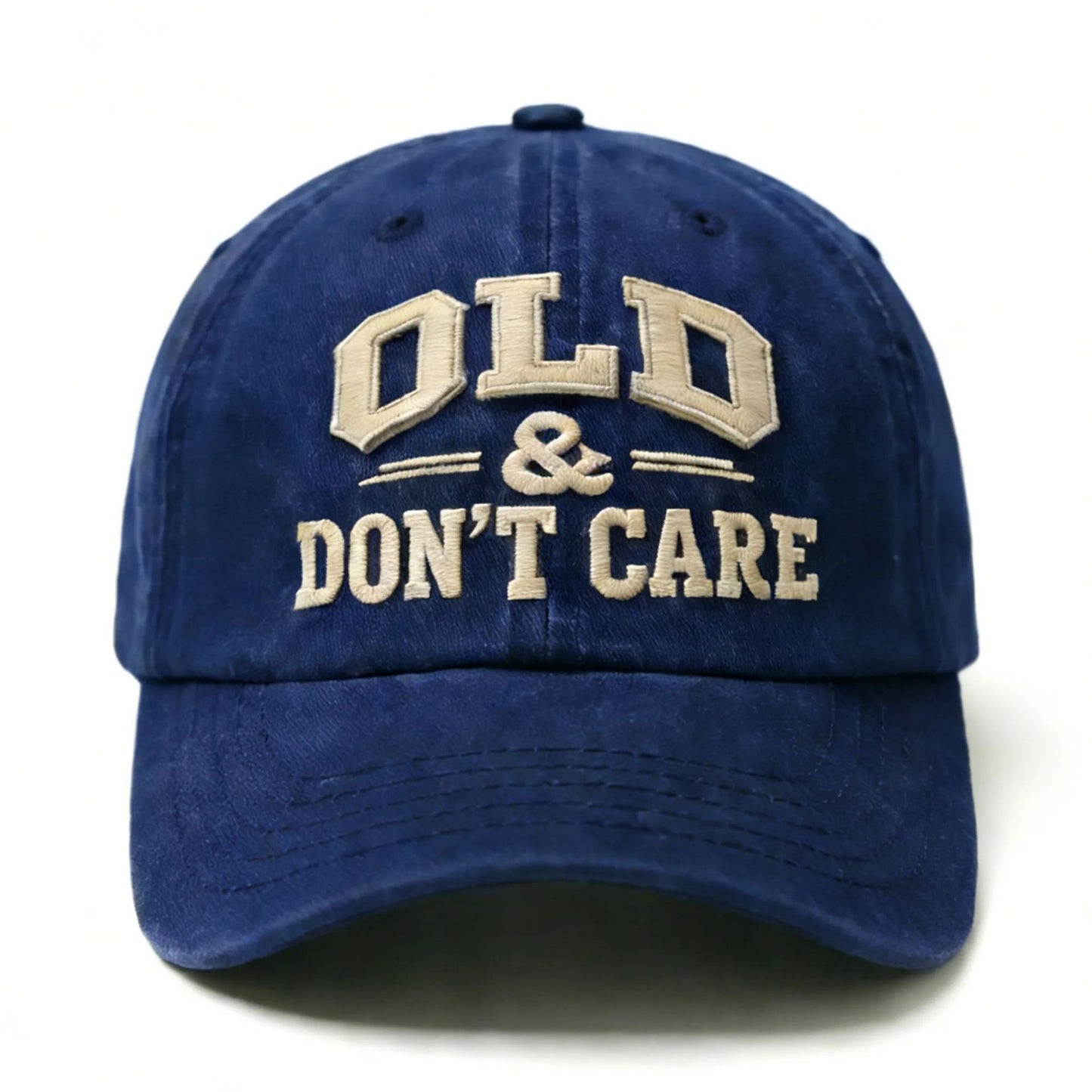🧢 【50% popusta】💥Vruća novogodišnja rasprodaja 2026. | Vintage kapa s istrošenim motivom "STARO i nije me briga"