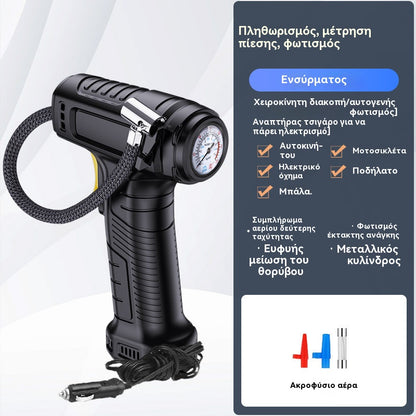 39% OFF🚗💨🔥Πολυλειτουργικός ασύρματος φορητός φουσκωτής ελαστικών αυτοκινήτου με ψηφιακή οθόνη