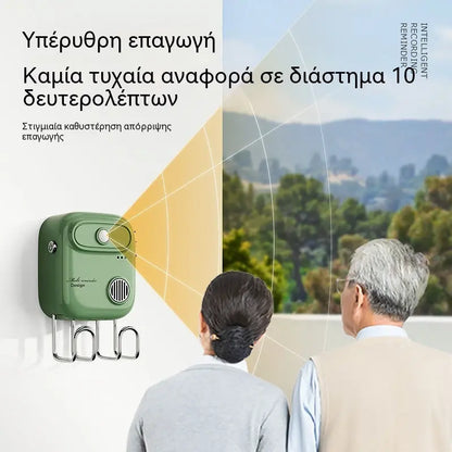 🎙️ Έξυπνη υπενθύμιση φωνητικής εγγραφής με αισθητήρα υπερύθρων – ανίχνευση κίνησης, φωνητική εγγραφή, εύκολη στη χρήση – κατάλληλη για εισόδους και διαδρόμους 🏠