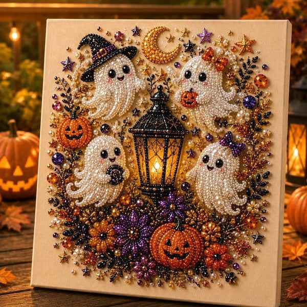 👻✨ Zestaw do tworzenia pereł na Halloween: Zmień malutkie perły w upiorne i urocze magiczne rzeczy.