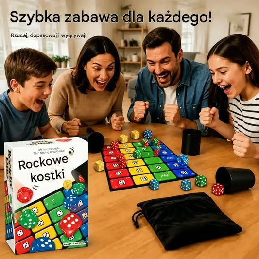 1 sztuka za 89 zł🎲👨‍👩‍👧‍👦Popularna gra planszowa z kostkami Ligretto