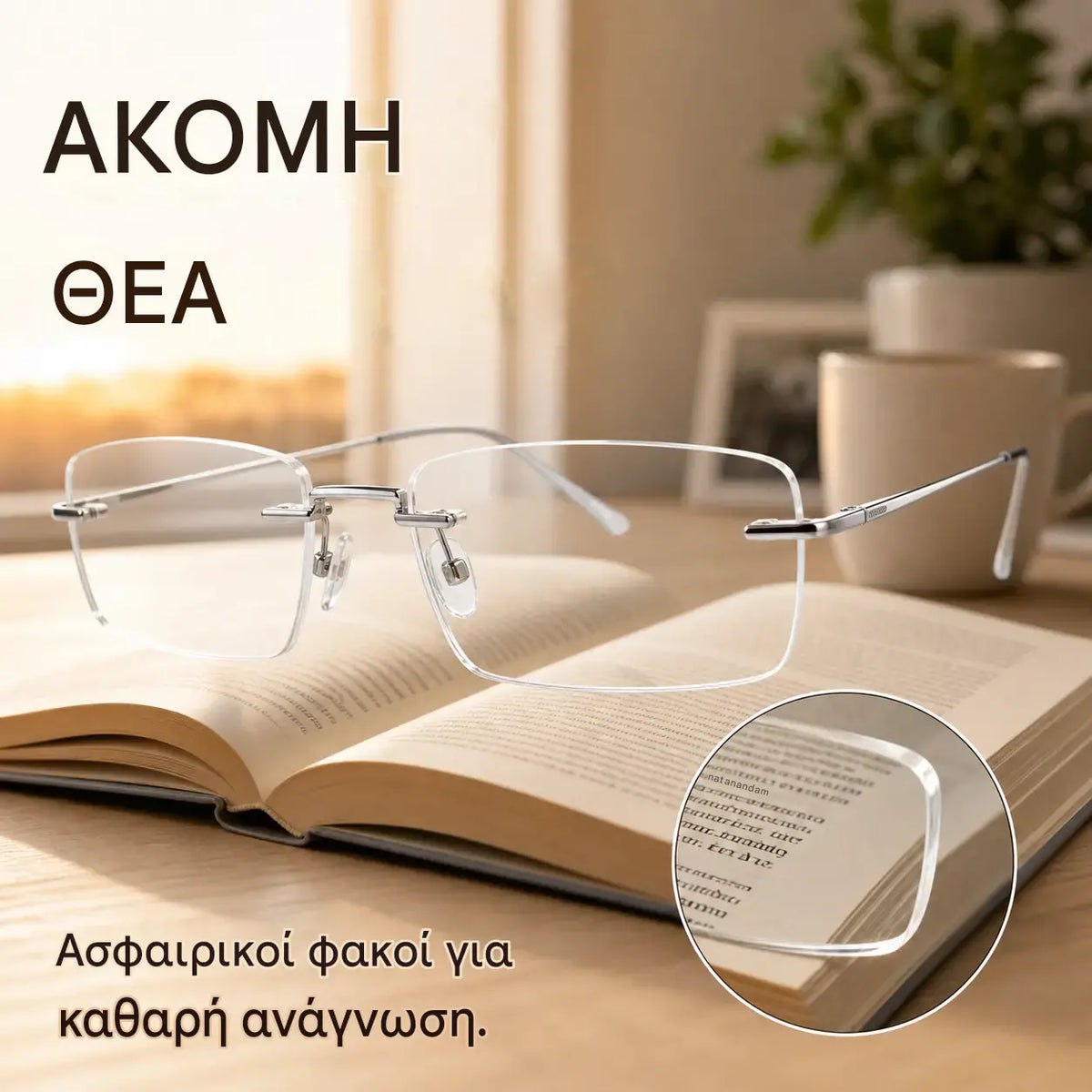 (🔥Αγοράστε ένα, πάρτε ένα δωρεάν🔥) Έξυπνα φωτοχρωμικά γυαλιά ανάγνωσης με τεχνολογία Smart Zoom