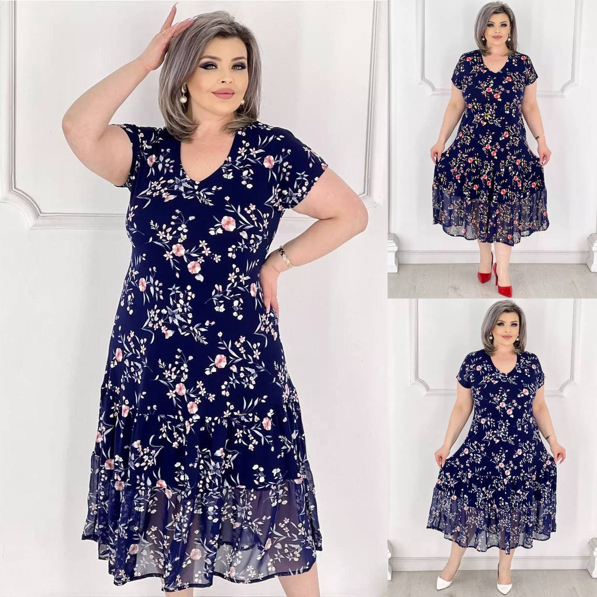 💥49% zniżki💥【Kup jeden, a drugi dostaniesz gratis】💕【S-5XL】Wysokiej jakości, wygodne i modne sukienki
