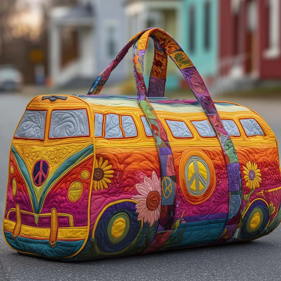 Cestovná taška Hippie Van s polstrovanou výstelkou