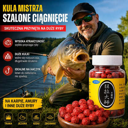 🔥【10 butelek za 99 zł (5 butelek dużego granulatu + 5 butelek małego granulatu)】Świeża przynęta na ryby z białkiem zwierzęcym