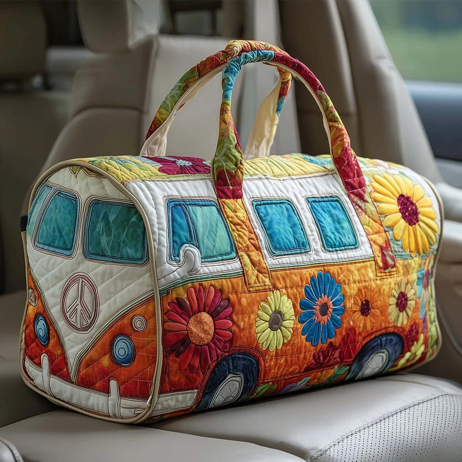 Cestovná taška Hippie Van s polstrovanou výstelkou