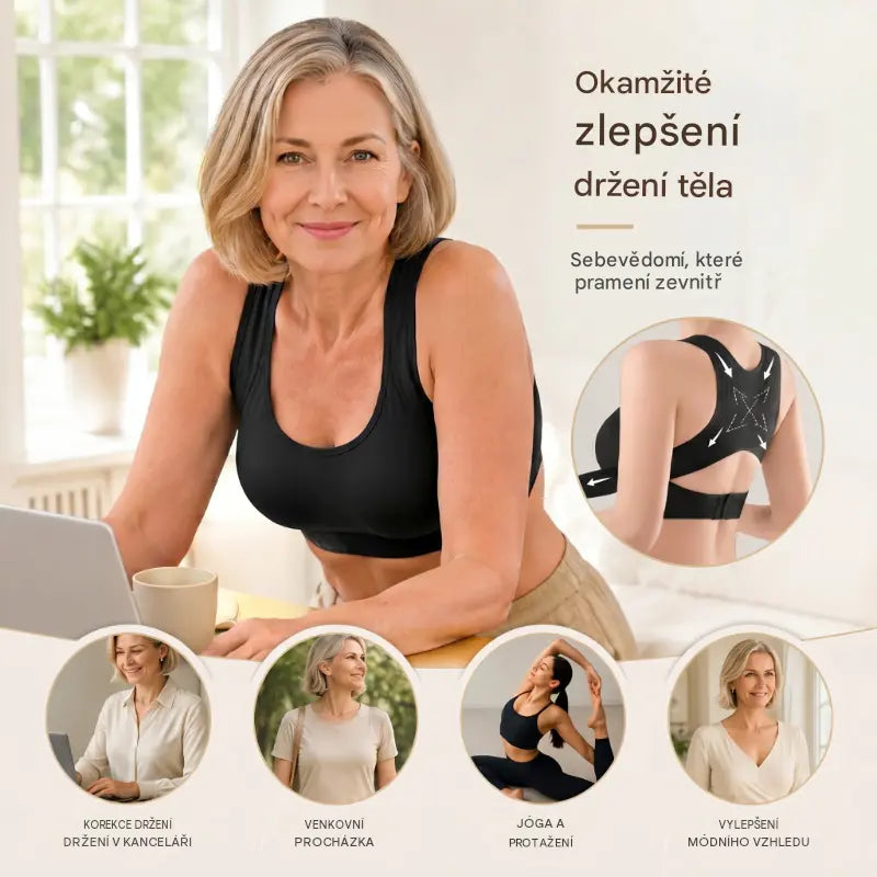 【✨Kupte 1 a získejte 2 zdarma - balení 3 kusů】Dámské tvarující spodní prádlo, korekce linie zad💋