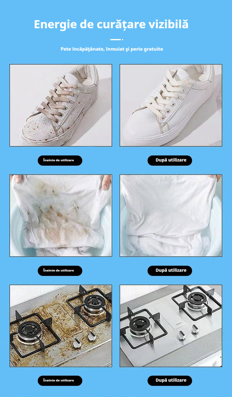 🎁【Kupte 2 a získejte 1 zdarma】【Letní slevy】Multifunkční šumivé čisticí tablety pro domácnost, účinné odstraňování skvrn