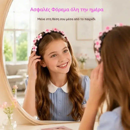 🔥5 τεμάχια με 28 ευρώ🎀Προσφορά μισής τιμής👧 Σκουφάκι στεγνώματος μαλλιών με σχέδια κινουμένων σχεδίων για κορίτσια: μαλακό και άνετο, ιδανικό για καθημερινή χρήση🌸