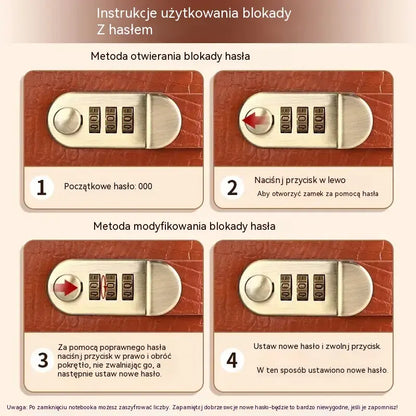 1 sztuka 89zł📓💰🔐Notatnik zabezpieczony hasłem służy do przechowywania czeków, gotówki, kart bankowych i różnych paragonów.