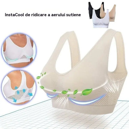 🥰【Zestaw 4-częściowy】Oddychający i stylowy biustonosz sportowy ❤️【40–120 kg】.