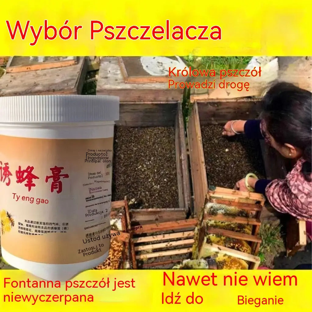 🐝 Maść wabiąca pszczoły: naturalna formuła, szybko działająca! Szybkie rozwiązanie, aby przyciągnąć roje do ula!