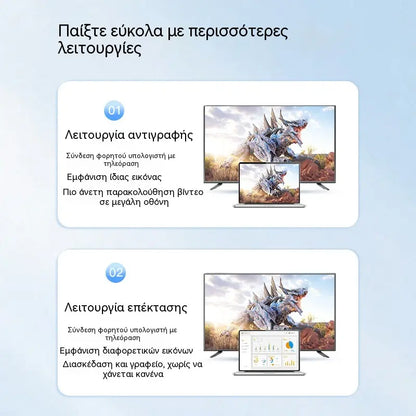 Καλώδιο Μετάδοσης Εικόνας Υψηλής Ευκρίνειας για Οθόνη