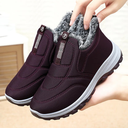 👢【Venta caliente🏆】【36-41】Zapatos de algodón grueso impermeables y antideslizantes para nieve