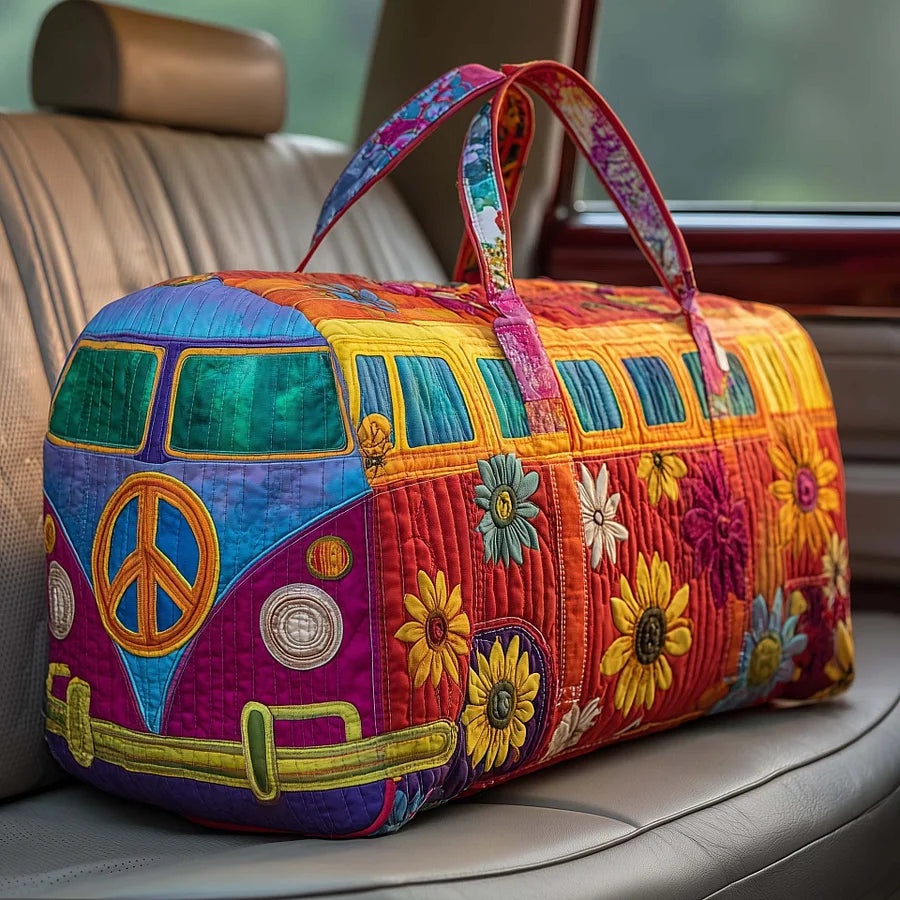 Cestovná taška Hippie Van s polstrovanou výstelkou