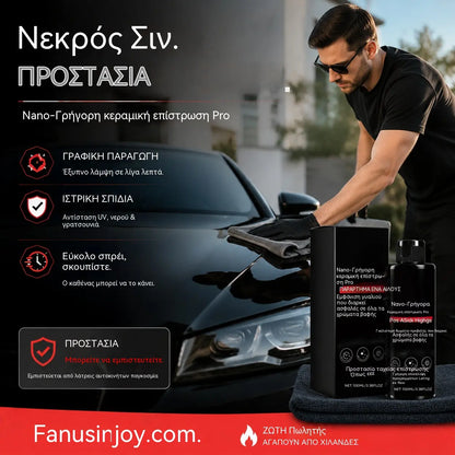 🚗 🏆 Σπρέι περιποίησης αυτοκινήτου υψηλής στιλπνότητας γρήγορης δράσης – Άμεση λάμψη και προστασία – Υδρόφοβο, χωρίς ραβδώσεις – ιδανικό για βαφή, γυαλί ή πλαστικό ✨🧼💦