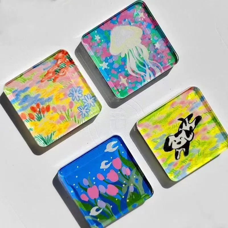 🎨🧲 Δημιουργικό σετ για μαγνήτες ψυγείου DIY – Διακόσμηση