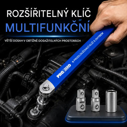 【[5 kusů v sadě] 720Kč za sadu】🛠️ Nastavitelný multifunkční výsuvný klíč – oboustranný, šetří námahu a dosáhne i na těžko dostupná místa