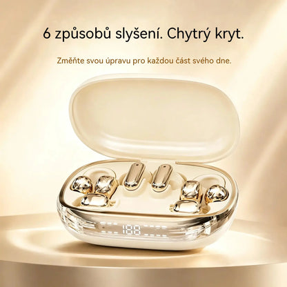 Bezdrátová sluchátka GT699S 6 v 1 s různými styly a nouzovým pouzdrem ✨
