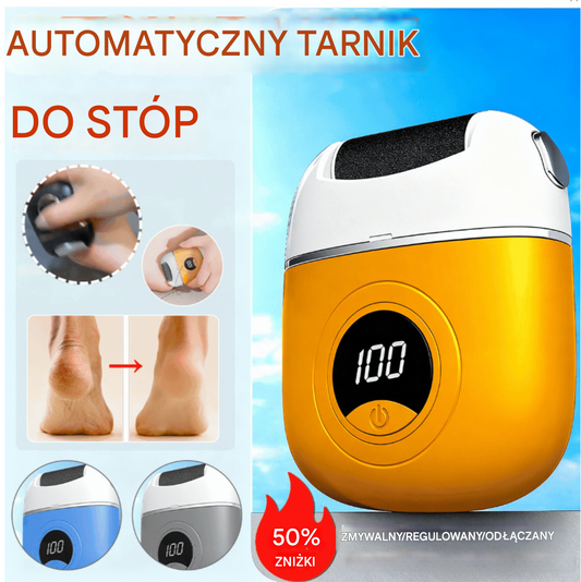 🦶🛁 Nowy elektryczny szlifier do stóp, usuwanie martwej skóry z paznokci, elektryczny szlifier do stóp do pedicure
