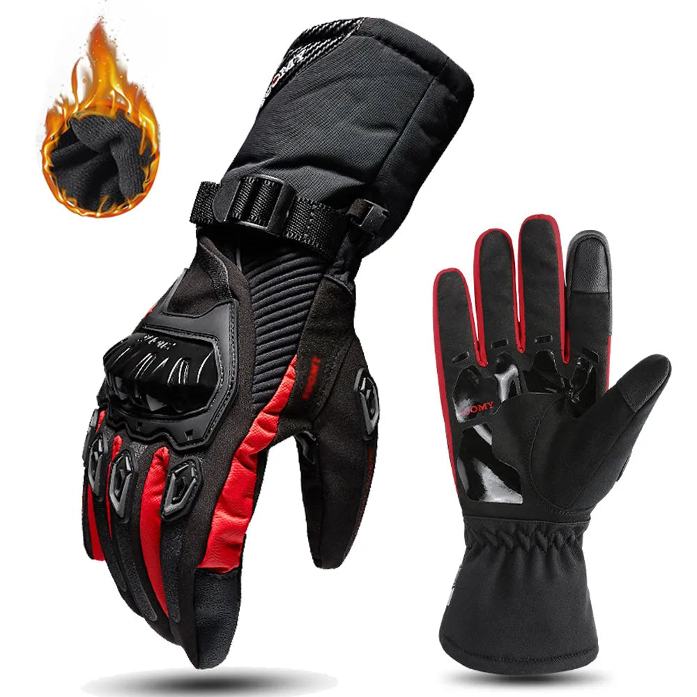 ¡50% de descuento! 🔥🧤🧤 Ajuste cálido | Guantes de moto de alta calidad, resistentes al viento y cálidos